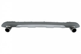 Diffusore Posteriore con finalini di scarico Tailpipe BMW X1 SUV F48 (06.2015+) M Sport Design