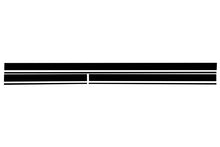 Load image into Gallery viewer, Set Sticker Nero Opaco Upper Bonnet Roof &amp; Tailgate MERCEDES CLA W117 C117 X117 (2013-2016) Classe A W176 (2012-2018) 45 Design