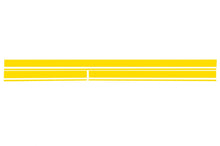 Load image into Gallery viewer, Set Sticker Matte Yellow Upper Bonnet Roof &amp; Tailgate MERCEDES CLA W117 C117 X117 (2013-2016) Classe A W176 (2012-2018)
