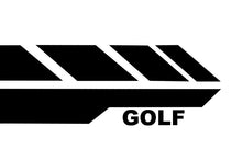 Carica l&#39;immagine nel visualizzatore di Gallery, Adesivi laterali in vinile nero VW Golf 5 6 7 V VI VII (2003 +)