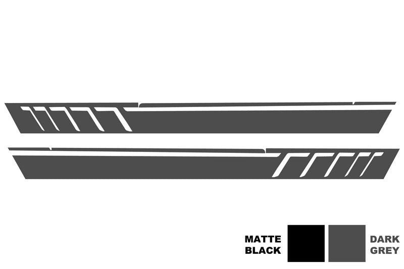 Adesivi laterali in vinile Dark Grey Mercedes Classe G W463 (1989-2017)