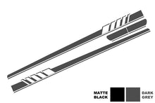 Carica l&#39;immagine nel visualizzatore di Gallery, Adesivi laterali in vinile Dark Grey MERCEDES Classe C C205 Coupe A205 Cabriolet (2014-) C63 Design