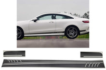 Load image into Gallery viewer, Adesivi laterali in vinile Nero Opaco MERCEDES Benz C238 Coupe W212 W213 E200 E300 E350 E46 E63 C207 A207