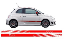 Load image into Gallery viewer, Adesivi laterali in vinile Red FIAT 500 (2007+)
