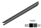 Adesivi laterali in vinile BMW F10 F11 Serie 5 (2011 +) Dark Grey M-Performance Design