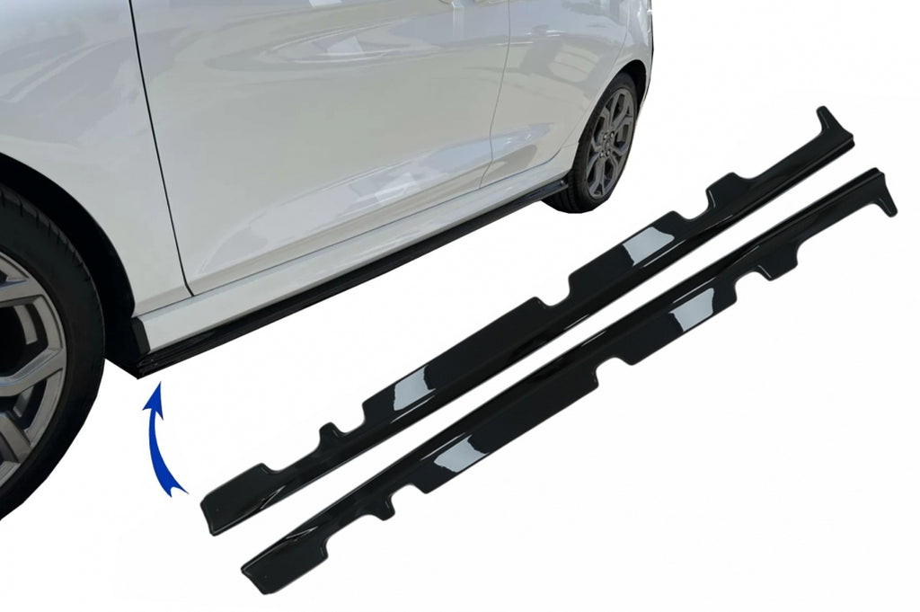 Lip Sotto Minigonne Ford Fiesta Mk8 ST / ST-Line (2017-2021) Nero Lucido