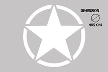 Load image into Gallery viewer, Sticker Star Universal Jeep Wrangler JK Truck or Other Cars Bianco