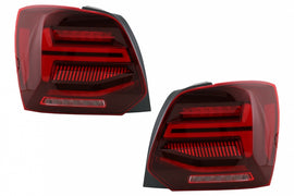 Fanali Posteriori Full LED VW Polo 6R 6C 61 (2011-2017) Luci di svolta dinamiche sequenziali Vento Look
