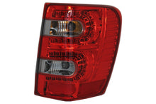 Carica l&#39;immagine nel visualizzatore di Gallery, Fanali Posteriori LED JEEP Grand Cherokee (1999-05.2005) Rosso Fumè