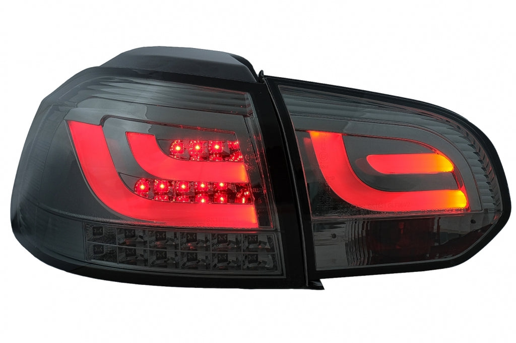 Fanali Posteriori LED VW Golf 6 VI (2008-2013) Tube Light Bar Smoke Grey