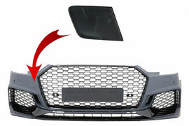 Tow Hook Cover Paraurti Anteriore AUDI A4 B9 8W Limousine Avant (2016-2018) Quattro RS4 Design