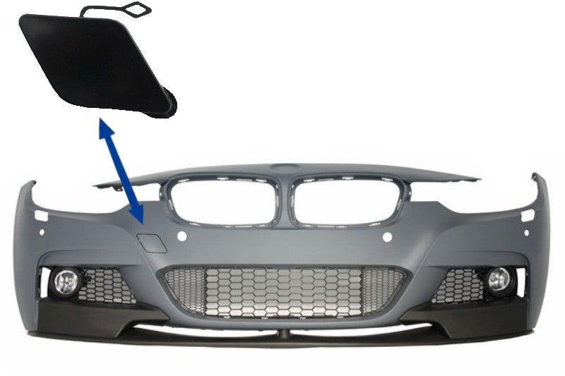 Tow Hook Cover Paraurti Anteriore BMW 3er F30 F31 Sedan Touring (2011 +) M-tech M Performance Design