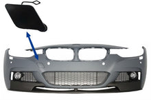 Carica l&#39;immagine nel visualizzatore di Gallery, Tow Hook Cover Paraurti Anteriore BMW 3er F30 F31 Sedan Touring (2011 +) M-tech M Performance Design