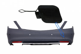 Tow Hook Cover Paraurti Posteriore S63 A-Design Mercedes Benz W222 S-Class (2013-06.2017)