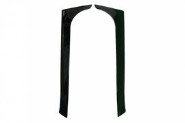 Alette Laterali Spoiler Vetro VW Golf MK6 (2008-2012) Nero Lucido