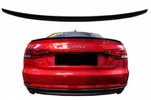Carica l&#39;immagine nel visualizzatore di Gallery, Spoiler bagagliaio Audi A4 B9 Sedan (2016+) Nero Lucido