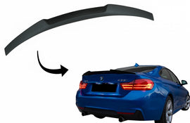 Spoiler bagagliaio BMW Serie 4 Coupe F32 (2013+) M4 CSL Design Nero Opaco