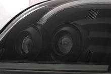Carica l&#39;immagine nel visualizzatore di Gallery, TUBE LIGHT LED Fari Anteriori TOYOTA Land Cruiser FJ120 (2003-2009) nero with Dynamic Turn Signal LHD