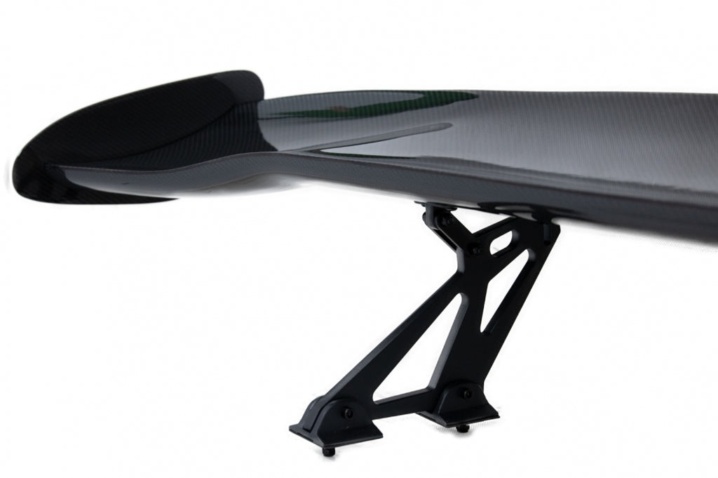 Spoiler Universale Regolabile per bagagliaio Wing GT Design Vero Carbonio