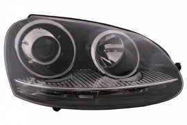 Xenon Look Fari Anteriori RHD VW Golf 5 V Mk5 (2003-2007) Jetta (2005-2010) GTI R32 Chrome Edition