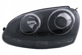 Xenon Look Fari Anteriori RHD VW Golf 5 V Mk5 (2003-2007) Jetta (2005-2010) GTI R32 Edizione Nera