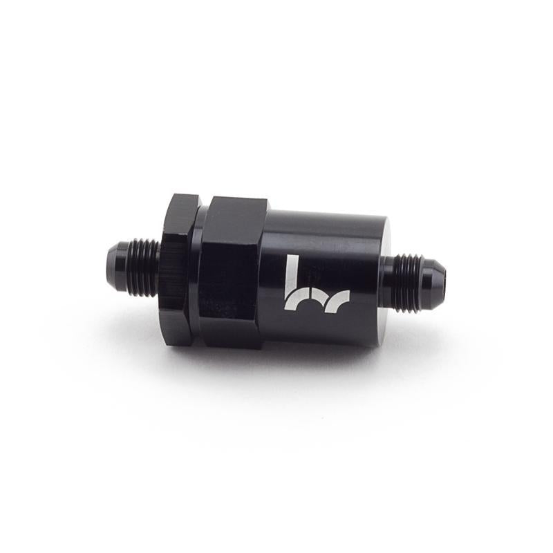 HR Black Inline Fuel Filt. -6AN to -6AN