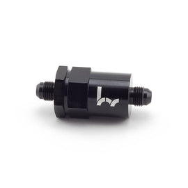 HR Black Inline Fuel Filt. -6AN to -6AN
