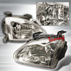 Honda Delsol 92-97 Fari Anteriori Chrome [SR]