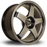 Cerchio in Lega Rota GTR 18x8.5 5x120 ET35 Hyper Black