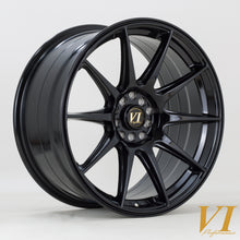 Load image into Gallery viewer, Cerchio in Lega Rota BDR 18x8.75 5x100/114.3 ET30 Gloss Black