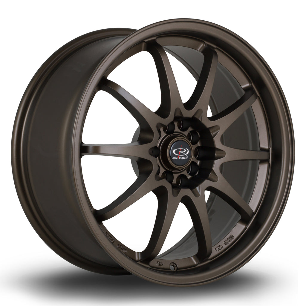 Cerchio in Lega Rota Fighter 18x8.5 5x100/114.3 ET30 Bronze