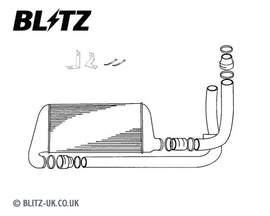 Blitz Intercooler Standard Nissan Skyline Nissan Skyline GTS R33 & GTT R34