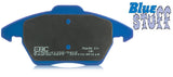 Pastiglie Freni EBC Blu Anteriore PORSCHE Cayenne (9PA) 4.5 Cv 340 dal 2003 al 2007 Pinza Brembo Diametro disco 350mm