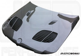 E90 05-08 GT-R Cofano in Carbonio con prese d'aria