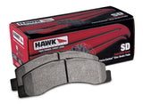 Pasticche Hawk Super Duty anteriori, Toyota Land Cruiser Prauntill 150 3.0 D4D 08-15 / Land Cruiser 150 4.0 V6 VVTi / 10-11 Lexus GX460 / 03-09 GX470 / 07+ Mitsubishi Pajero 3.2 Turbo Diesel LWB / 05-11 Tacoma 6 Lug Wheels