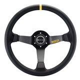 Sparco R325 Volate 95 mm Piatto Camoscio nero Raggi neri