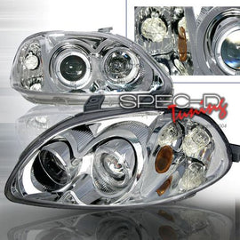 Honda Civic EK EJ 96-98 Fari Anteriori Chrome [KS]