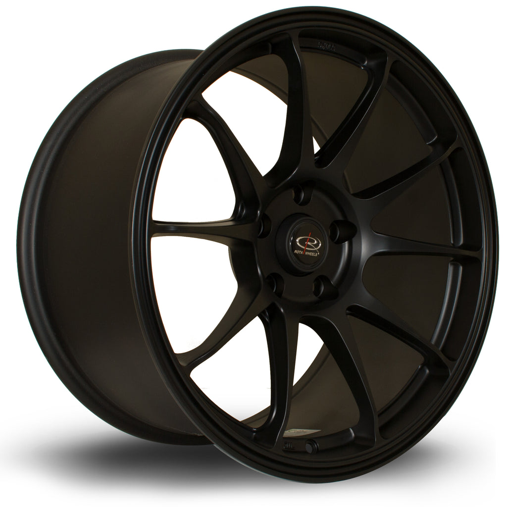 Cerchio in Lega Rota Titan 18x9.5 5x114.3 ET30 Flat Black