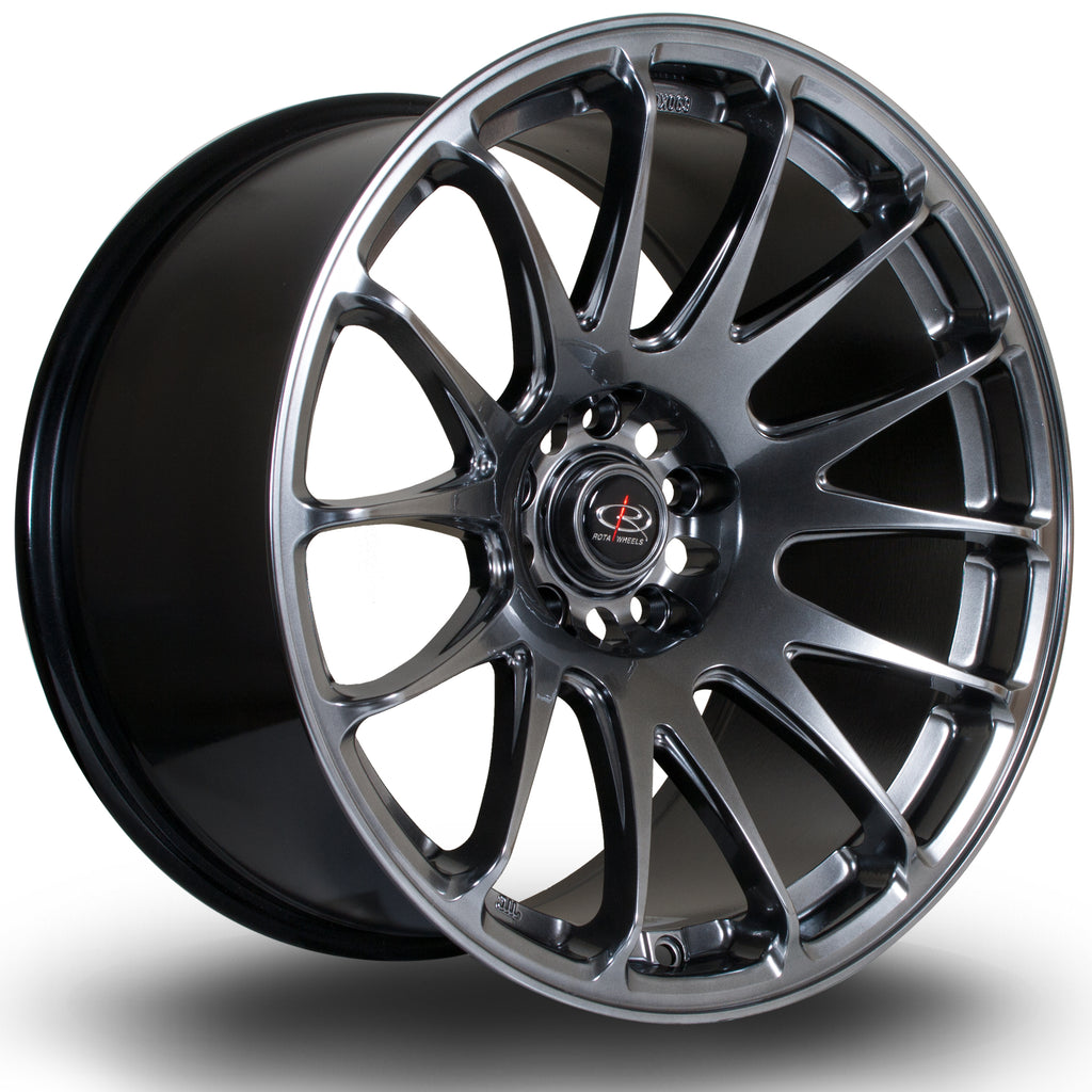 Cerchio in Lega Rota Reeve 18x10 5x114.3 ET20 Hyper Black