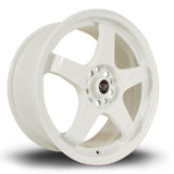 Cerchio in Lega Rota GTR 17x7.5 4x108 ET45 White