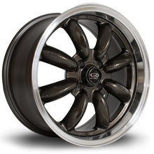 Load image into Gallery viewer, Cerchio in Lega Rota RB 16x8 4x100 ET35 Gunmetal