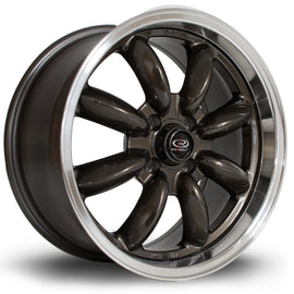 Cerchio in Lega Rota RB 16x8 4x100 ET35 Gunmetal