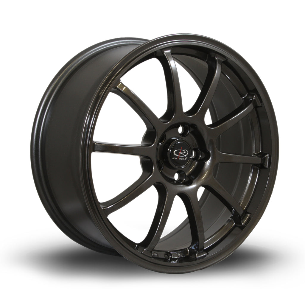 Cerchio in Lega Rota Force 17x7.5 4x100 ET45 Gunmetal