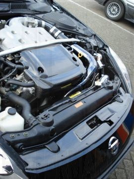 Nissan 350z 03/- Z33 Cover in Carbonio copri radiatore