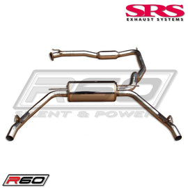 SRS Sistemi di scarico R60 Catback System TÜV (Civic 07-12 FN2 3dr Type-R)