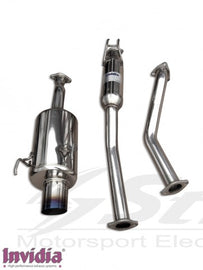 Honda Civic 92/00 2/4 dr EJ1/2 TuAudi TTi i modelli exhaust Cat-back (scarico centrale + Terminale) G200-Ti
