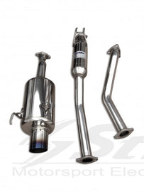 Honda Integra 98/- DC Type R exhaust Cat-back (scarico centrale + Terminale) G200-Ti - em-power.it
