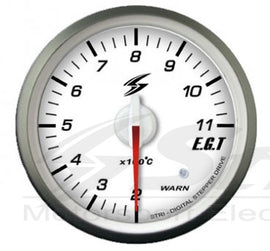 DSD-CS Manometro Bianco  Temperatura Collettori di scarico - em-power.it