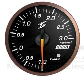DSD-CS Manometro Nero Pressione Turbo 3 bar - em-power.it