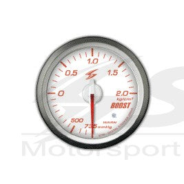 DSD-CS Manometro Bianco Pressione Turbo - em-power.it